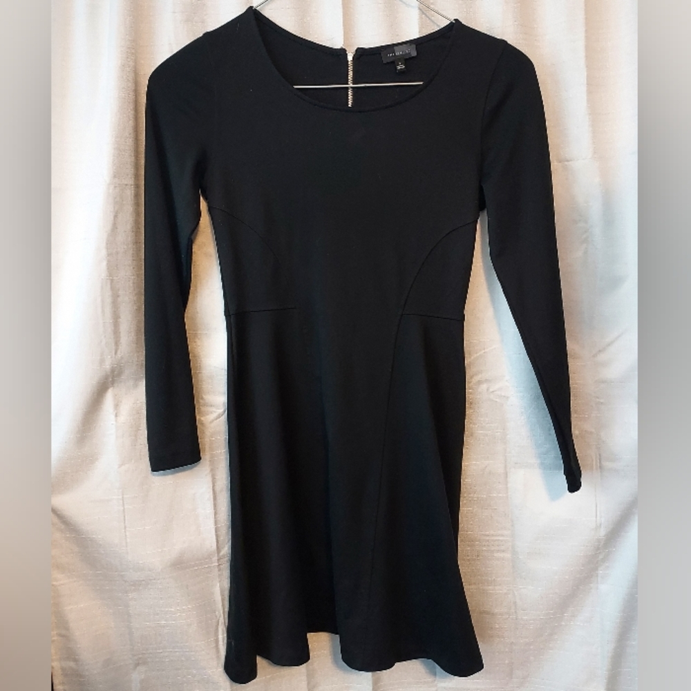 Long Sleeve Black Dress The Limited Small